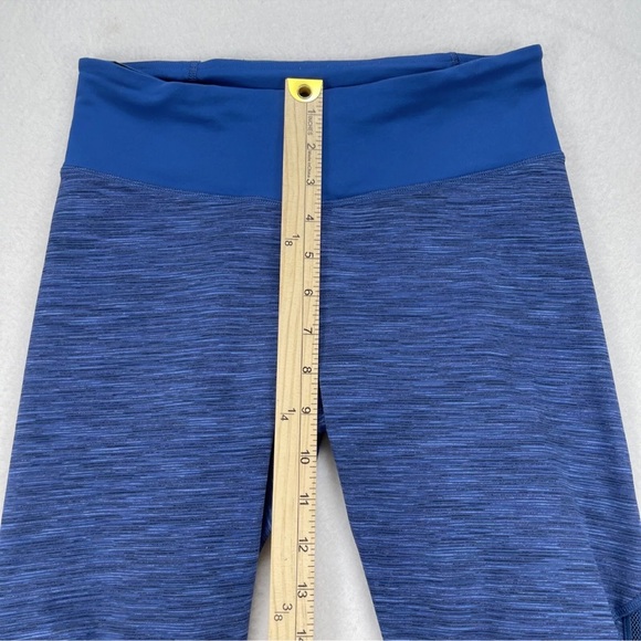Lululemon Run: For Your Life Crop Wee Are From Space Limitless Blue Black size 6 - Picture 12 of 14